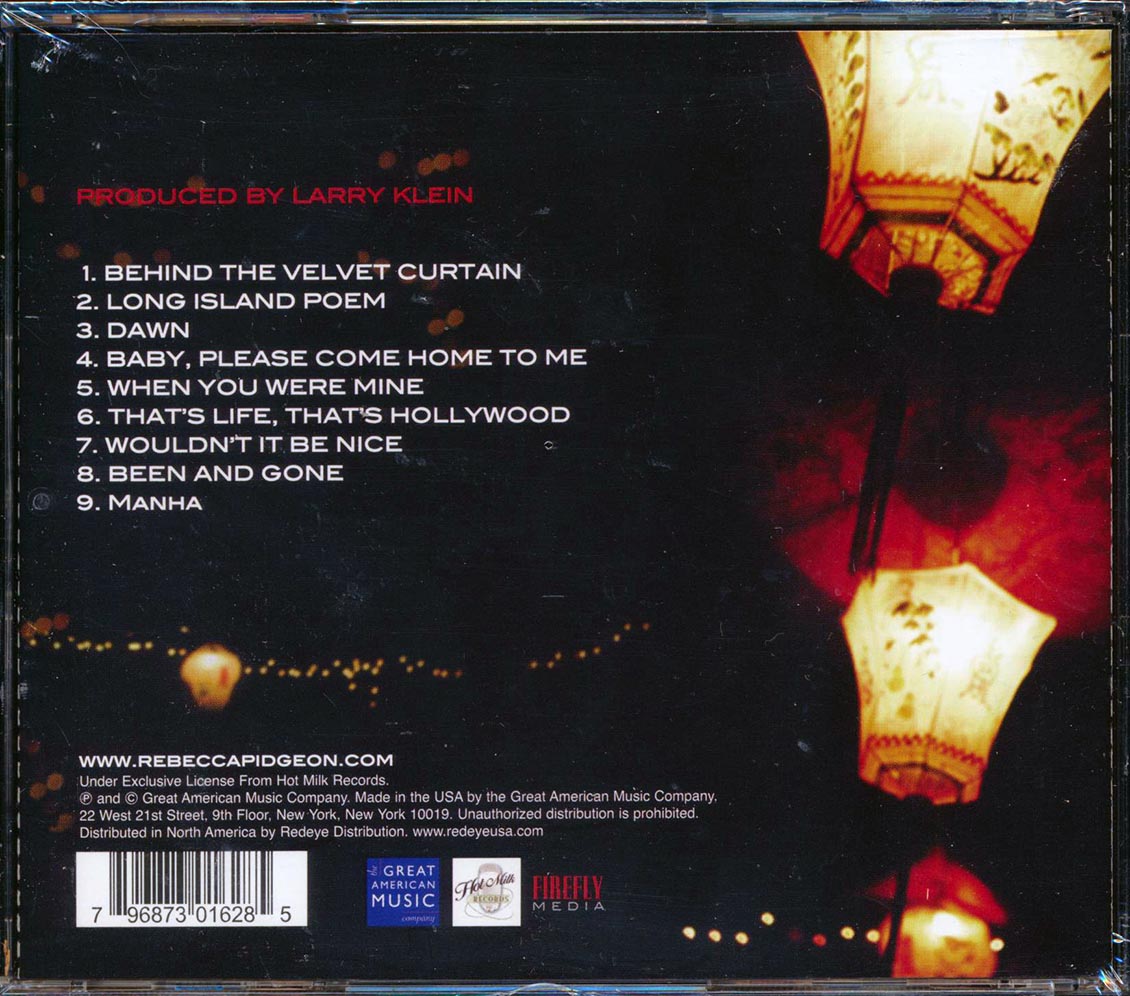 Rebecca Pidgeon - Behind The Velvet Curtain