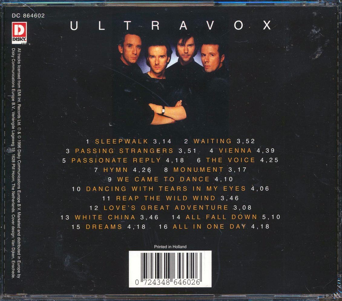 Ultravox - Dancing With Tears In My Eyes