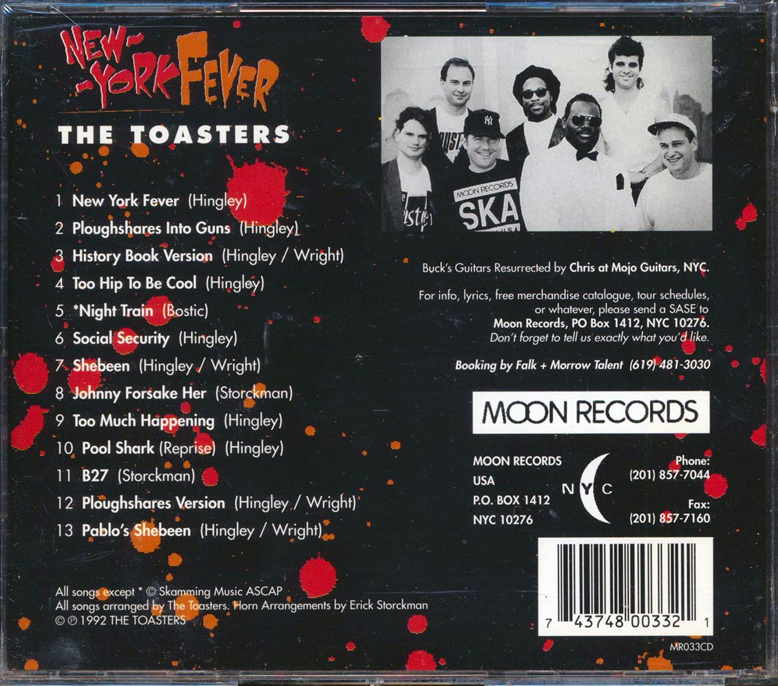 The Toasters - New York Fever