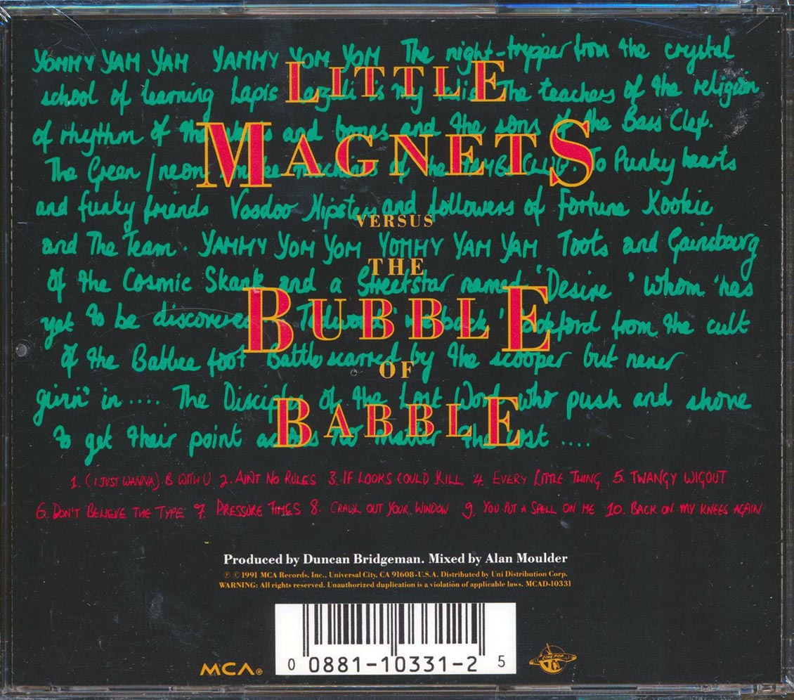 Transvision Vamp - Little Magnets Versus The Bubble Of Babble