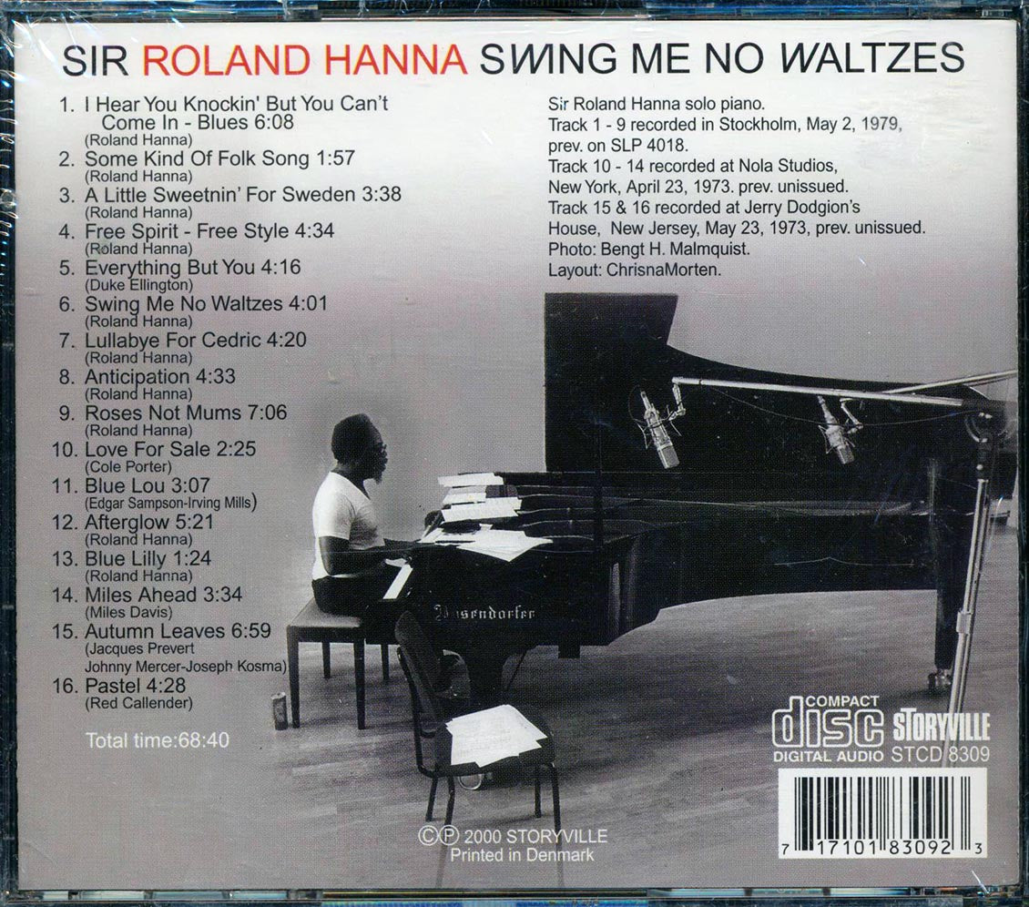 Roland Hanna - Swing Me No Waltzes
