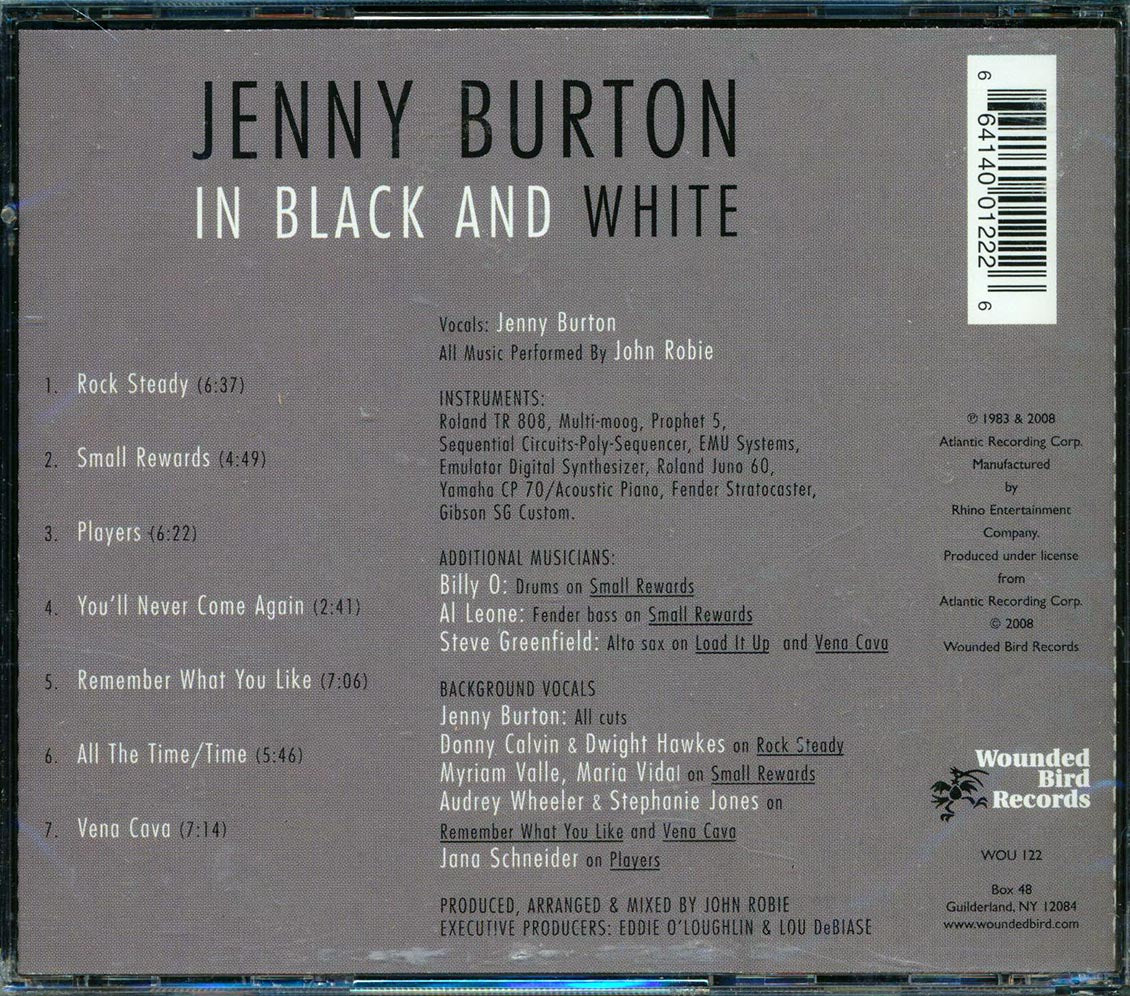 Jenny Burton - In Black And White