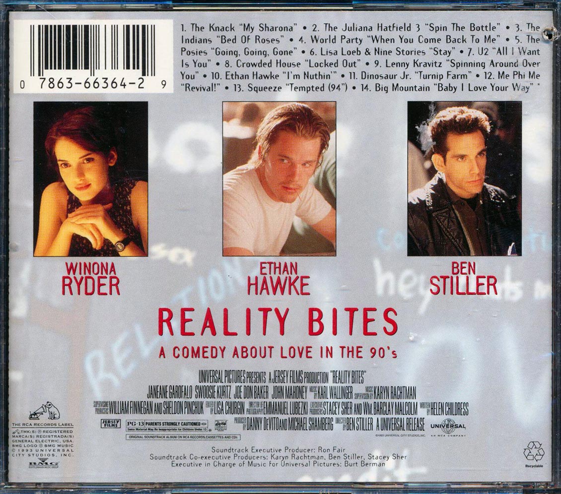 Knack, The Juliana Hatfield 3, The Indians, Etc. - Reality Bites: Original Motion Picture Soundtrack