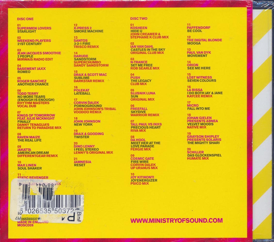 Supermen Lovers, Weekend Players, Basement Jaxx, Etc. - Club Nation 2001