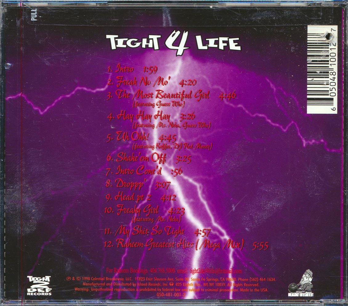 Raheem - Tight 4 Life (marked/ltd stock)