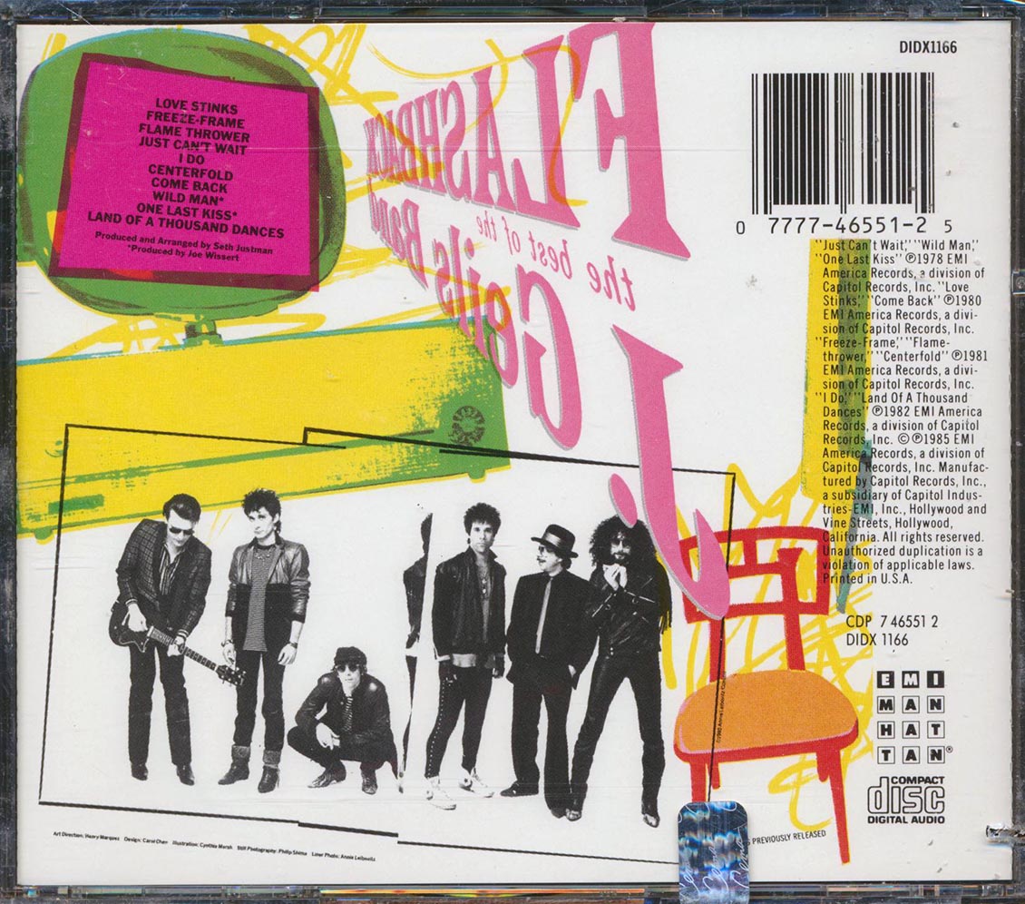 J Geils Band - Flashback: The Best Of J Geils Band (marked/ltd stock)