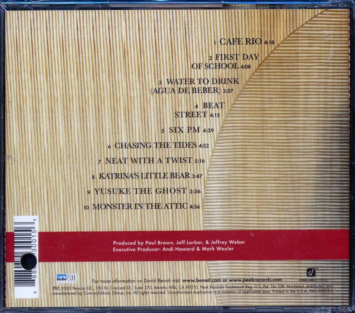 David Benoit - Full Circle (marked/ltd stock)