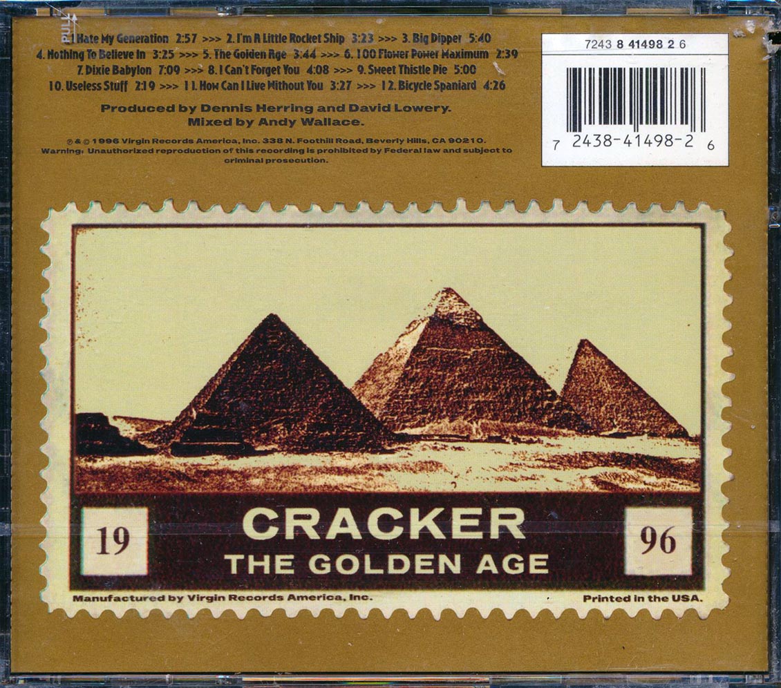 Cracker - The Golden Age (marked/ltd stock)