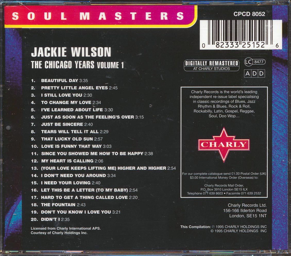 Jackie Wilson - The Chicago Years Volume 1