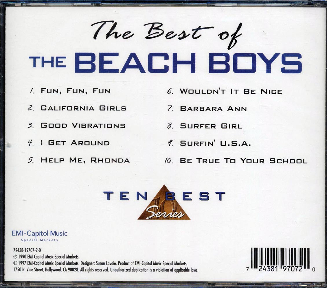 Beach Boys - The Best Of The Beach Boys