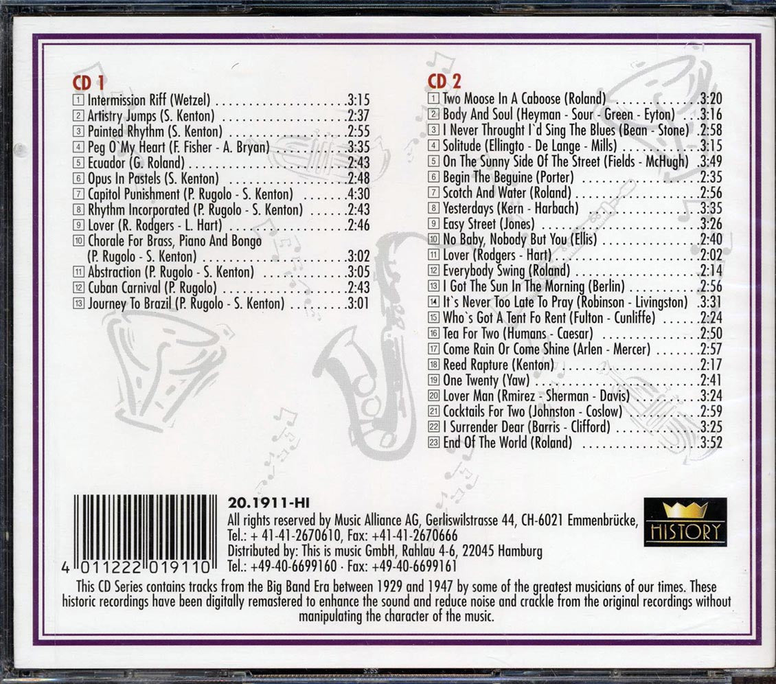 Stan Kenton - Opus In Pastels (36 tracks) (2xCD) (remastered)