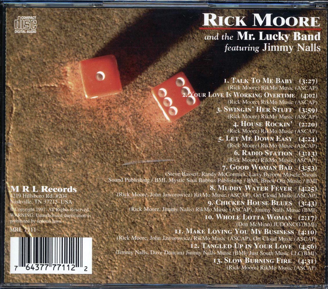 Rick Moore, Jimmy Nalls - Slow Burnin' Fire