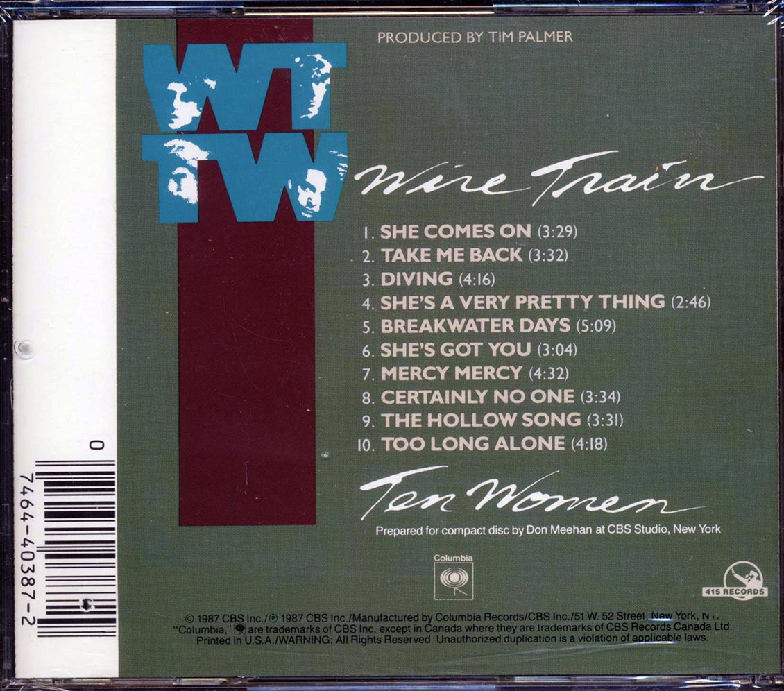 Wire Train - Ten Women (marked/ltd stock)