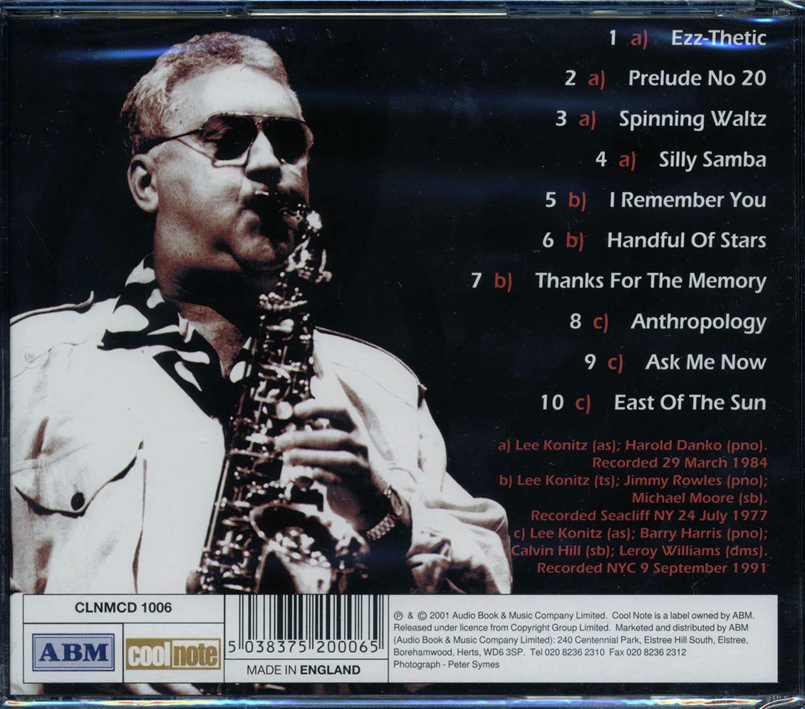 Lee Konitz - Ezz-Thetic