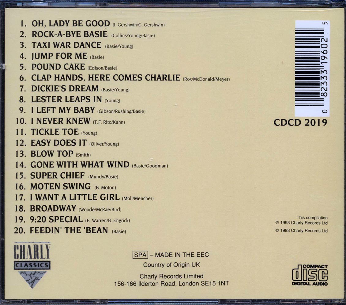 Count Basie - Best Of Basie Volume 1