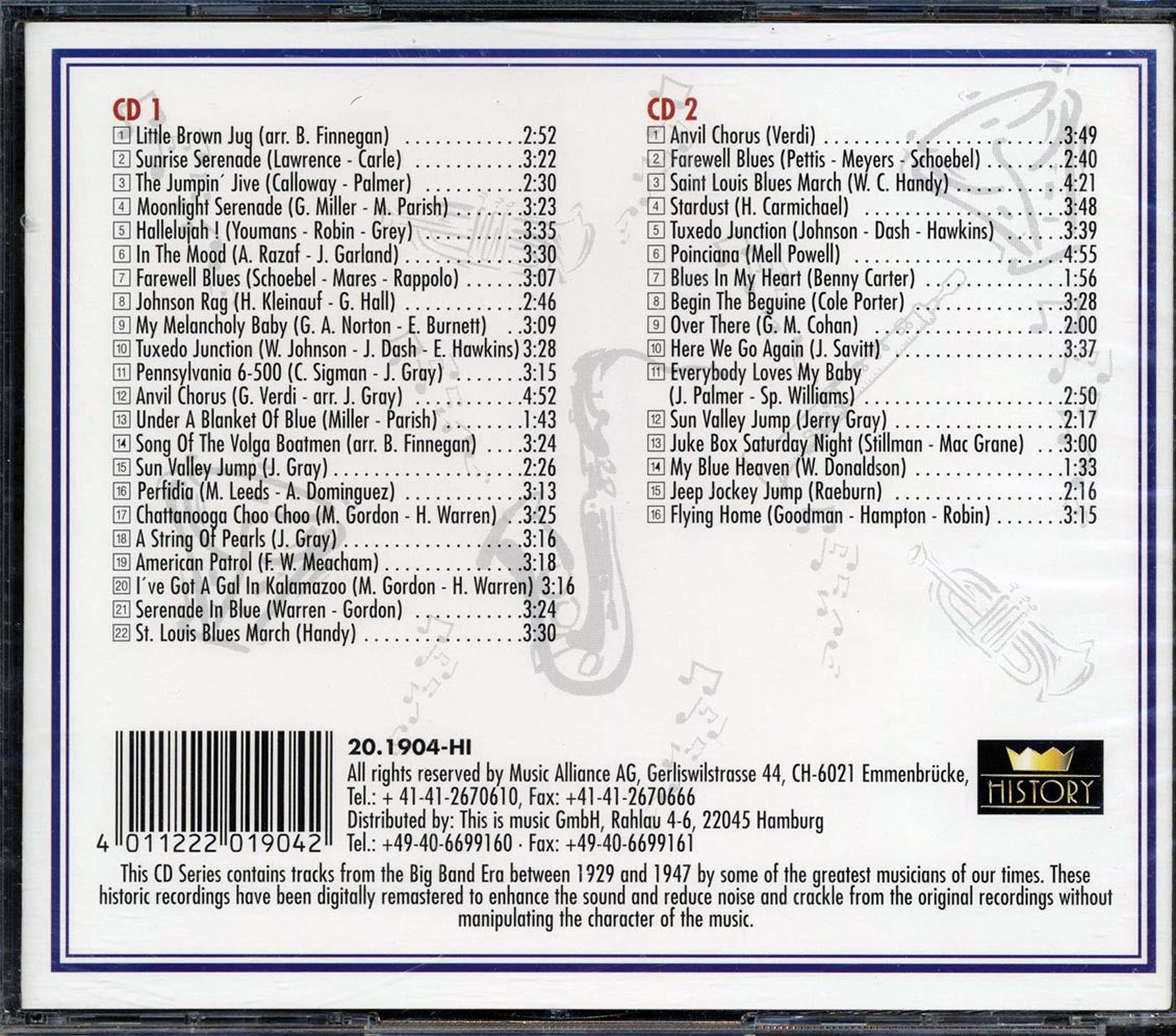 Glenn Miller - Moonlight Serenade (38 tracks) (2xCD) (remastered)