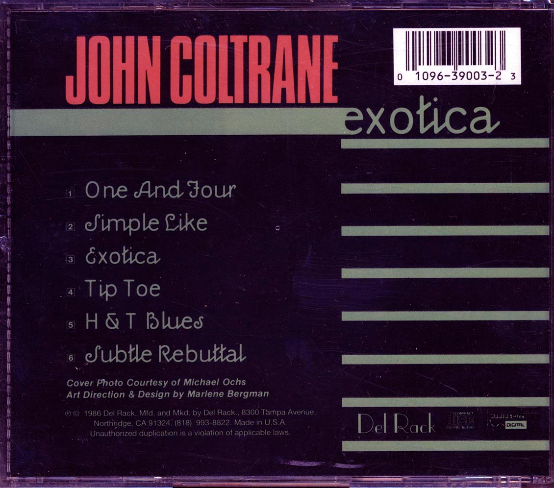 John Coltrane - Exotica