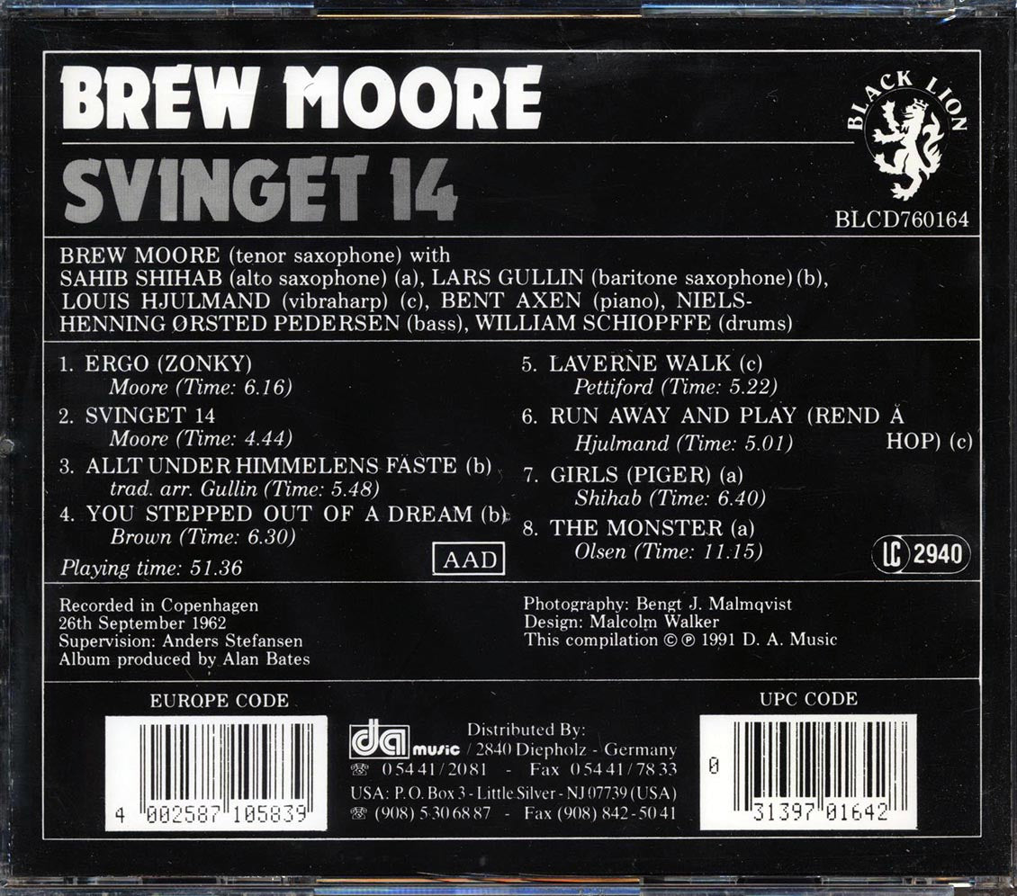 Brew Moore - Svinget 14