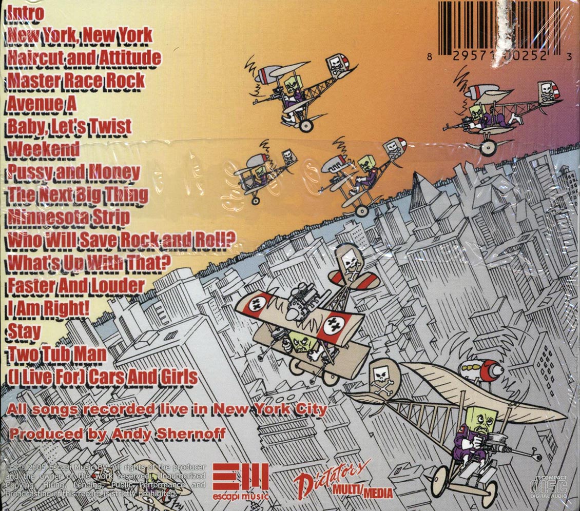 The Dictators - Viva Dictators (marked/ltd stock)