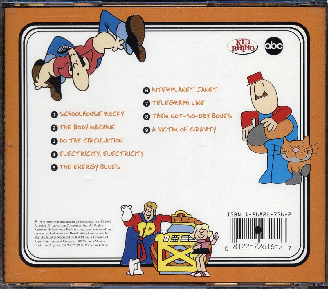 Schoolhouse Rock! - Science Rock (marked/ltd stock)