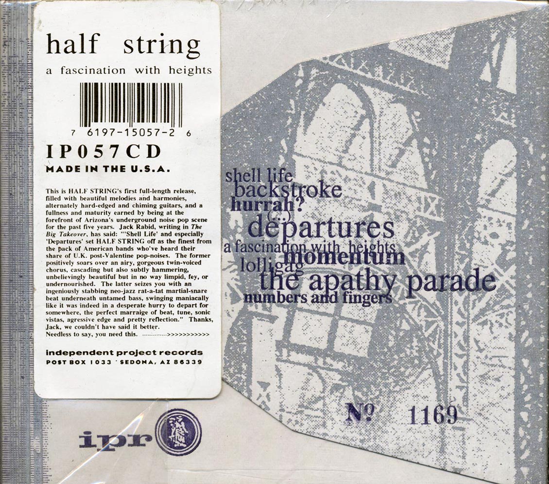 Half String - A Fascination With Heights (numbered ltd.ed.)