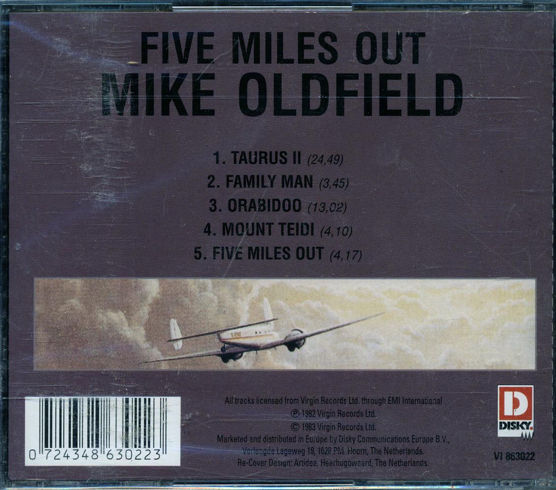 Mike Oldfield - Five Miles Out