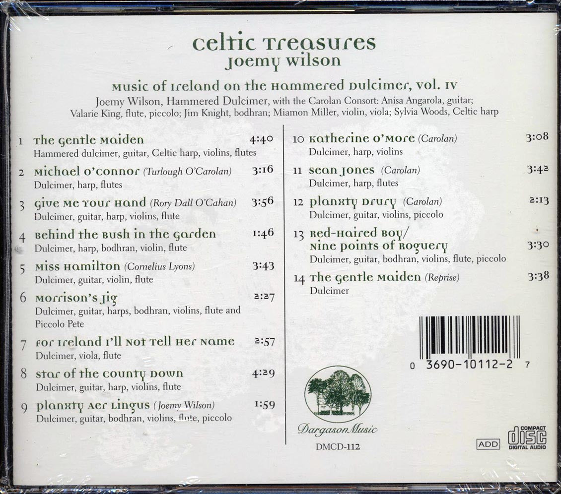 Joemy Wilson - Celtic Treasures: Music Of Ireland On The Hammered Dulcimer Volume 4