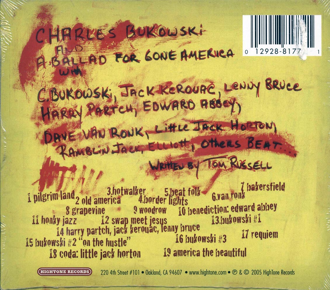 Tom Russell - Hotwalker (marked/ltd stock)