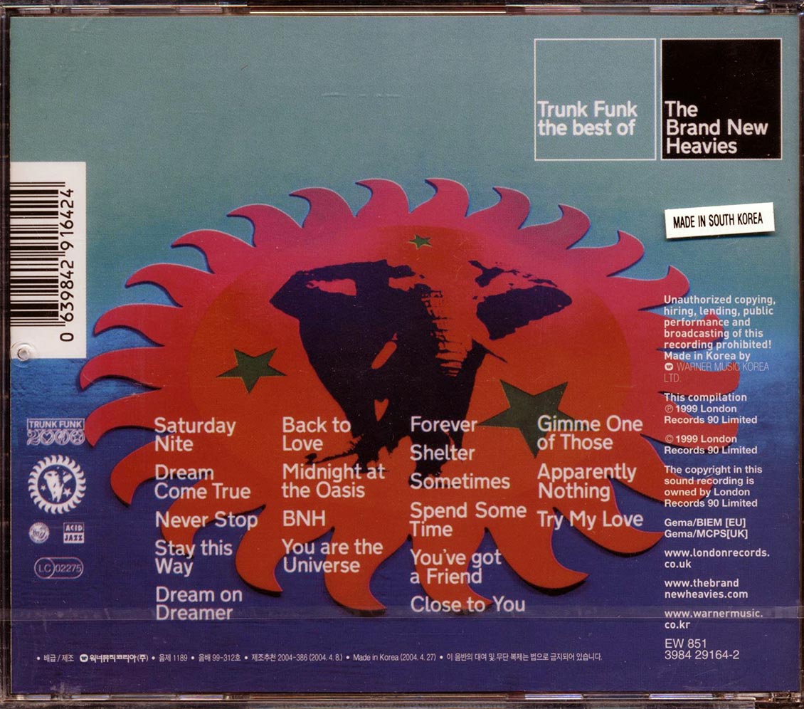 The Brand New Heavies - Trunk Funk: The Best Of