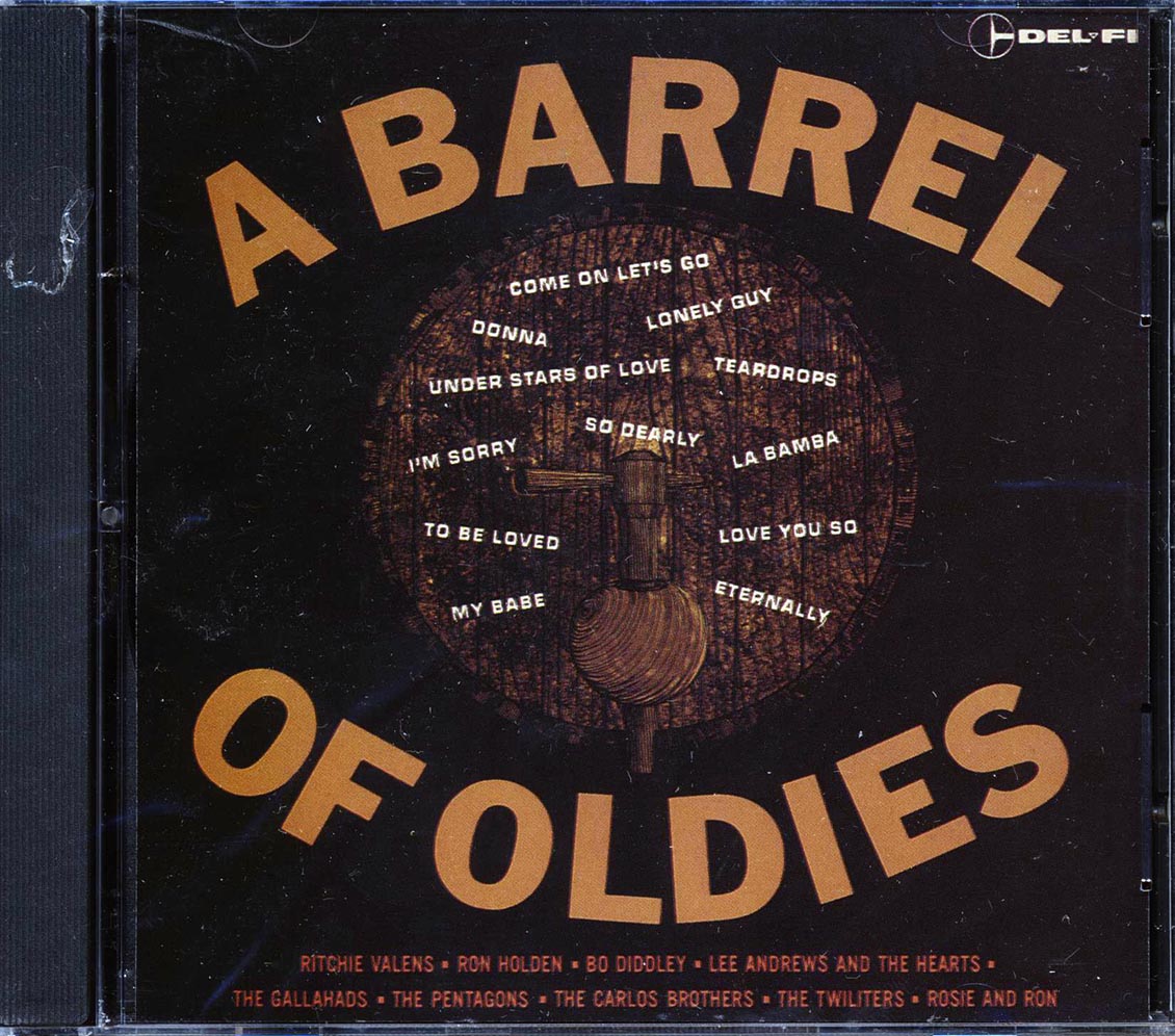 Ritchie Valens, The Gallahads, Bo Diddley, Etc. - A Barrel Of Oldies (marked/ltd stock)