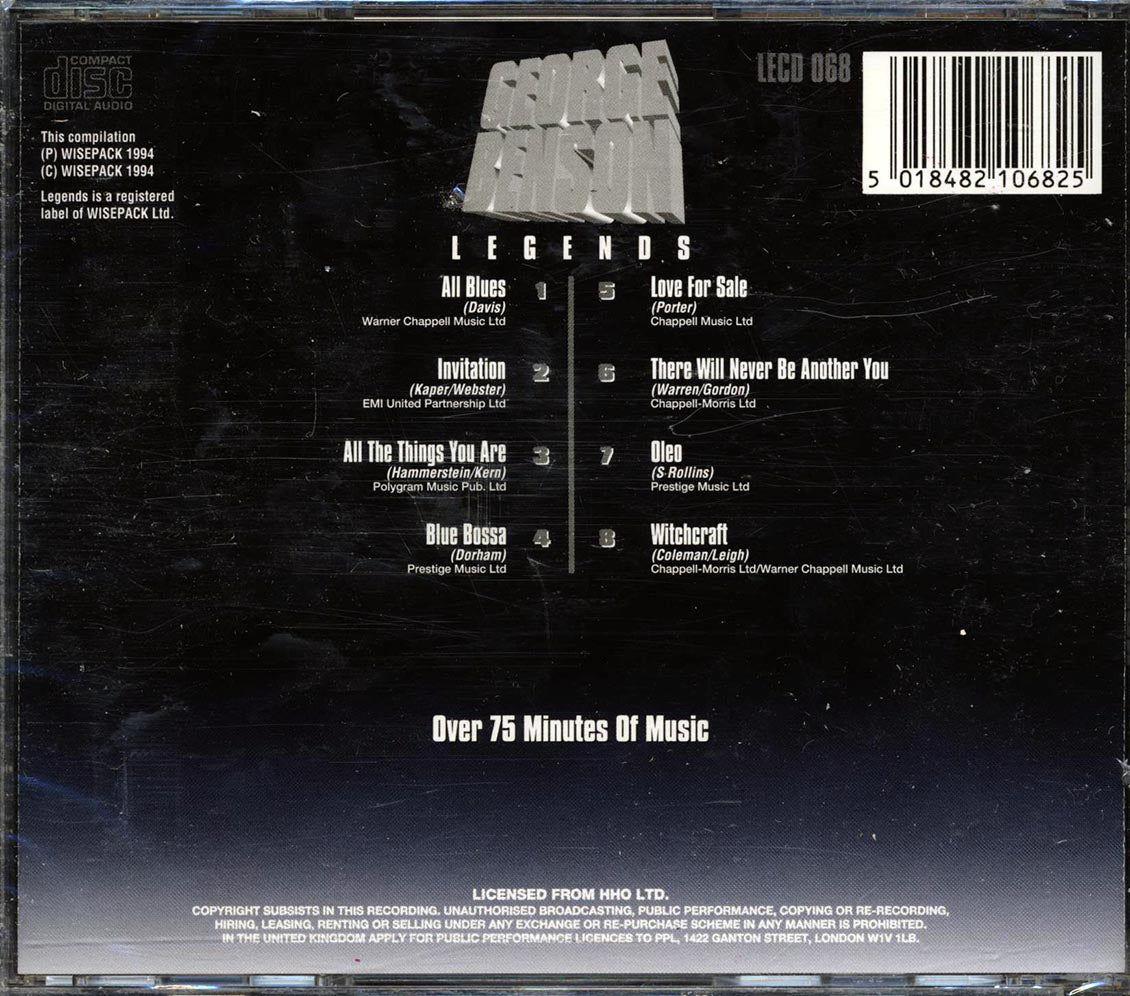 George Benson - Legends