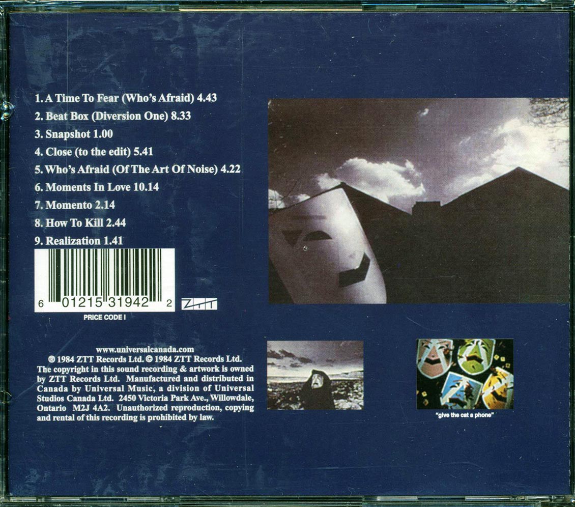 Art Of Noise - Who's Afraid Of Art Of Noise