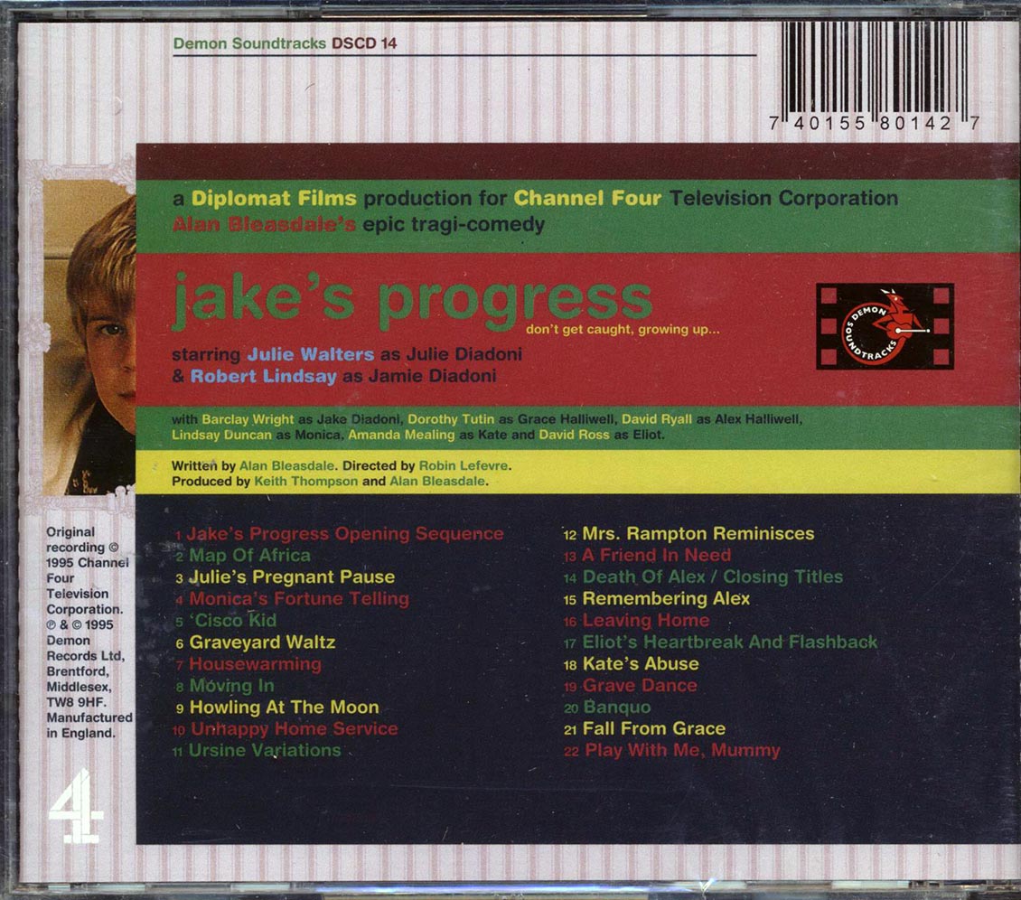 Elvis Costello, Richard Harvey - Original Music From The Channel Four Series Jake's Progress