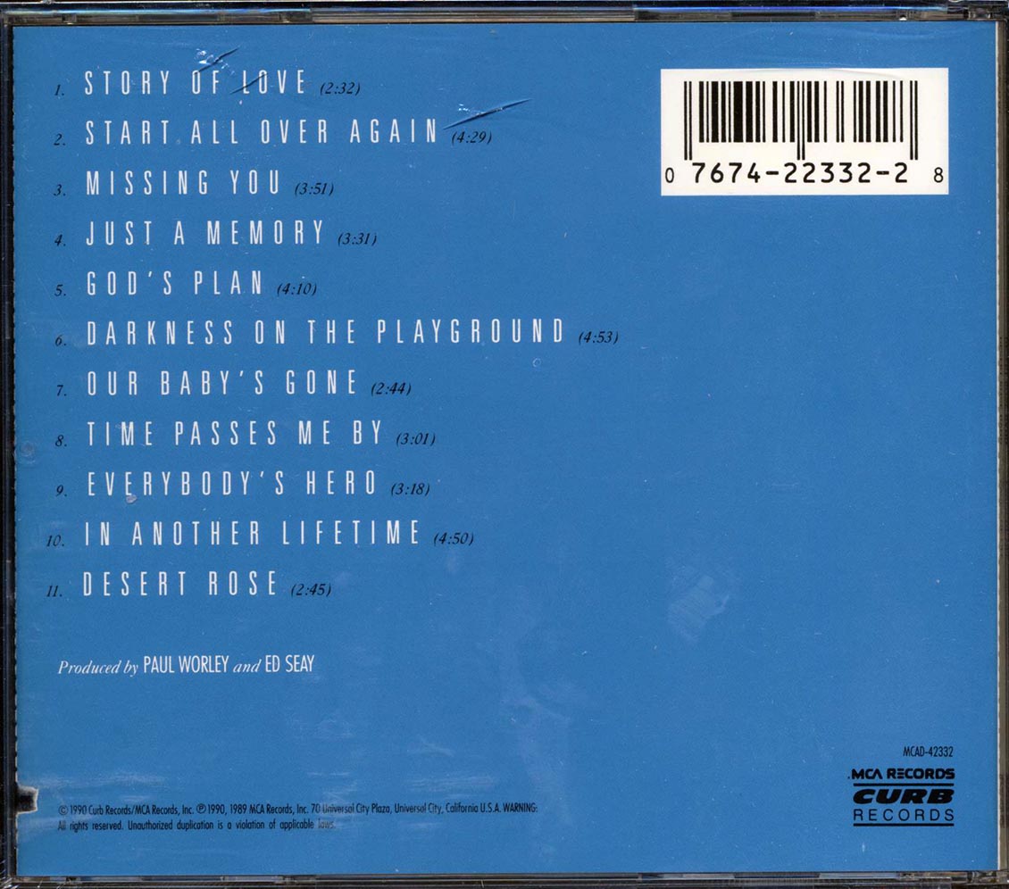 The Desert Rose Band - Pages Of Life (marked/ltd stock)
