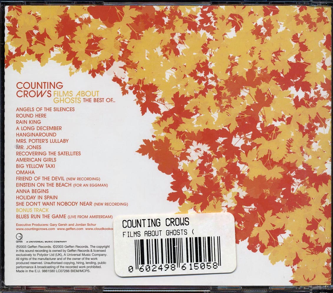 Counting Crows - Films About Ghosts: The Best Of Counting Crows