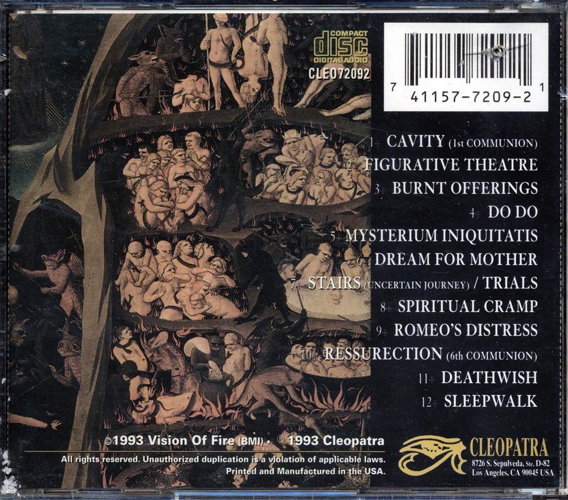 Christian Death, Rozz Williams - Sleepless Nights (marked/ltd stock)
