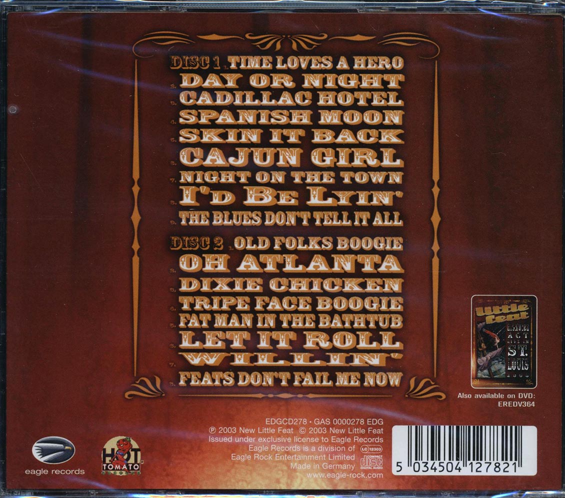 Little Feat - Highwire Act: Live In St. Louis 2003 (2xCD)