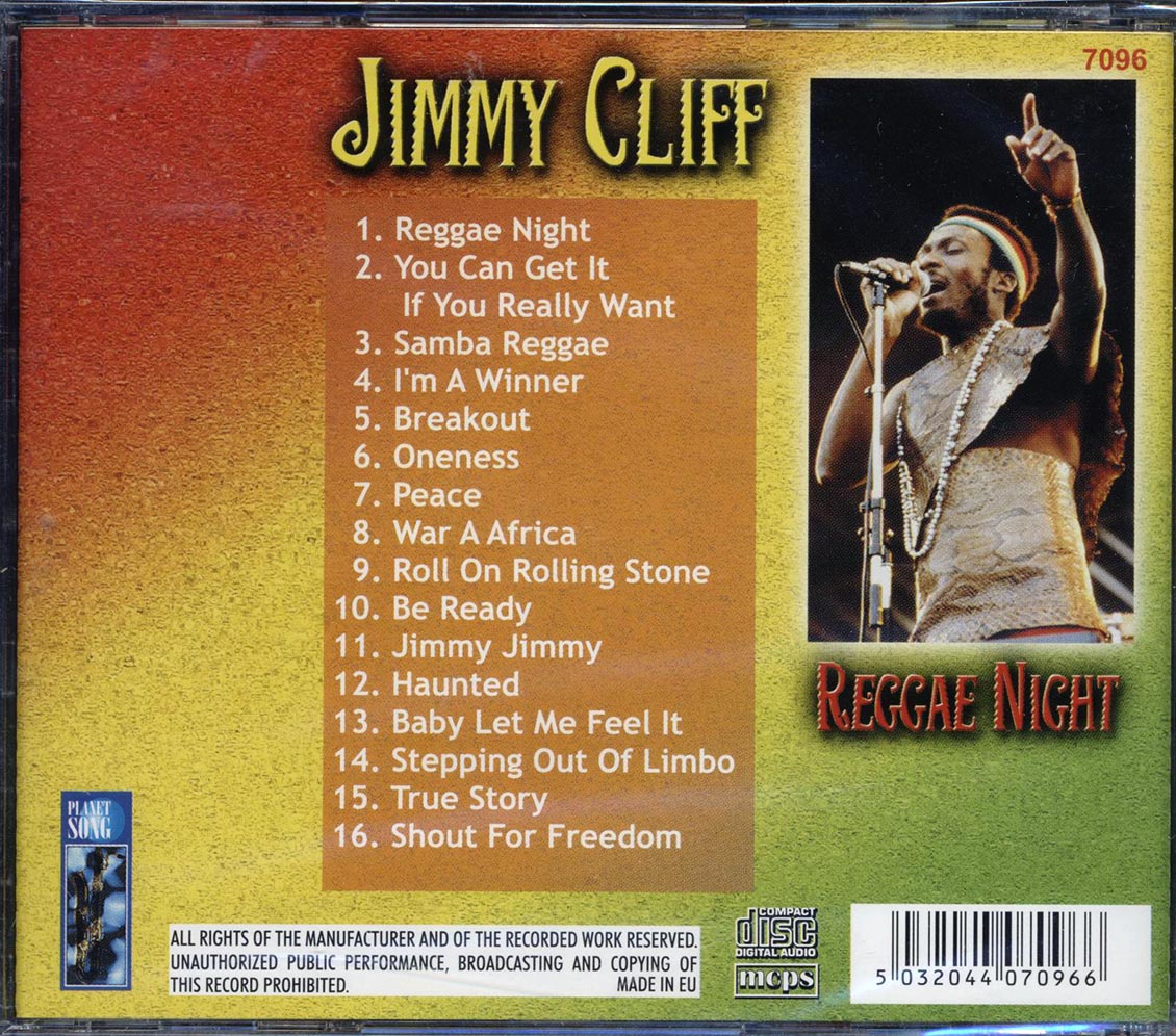 Jimmy Cliff - Reggae Night