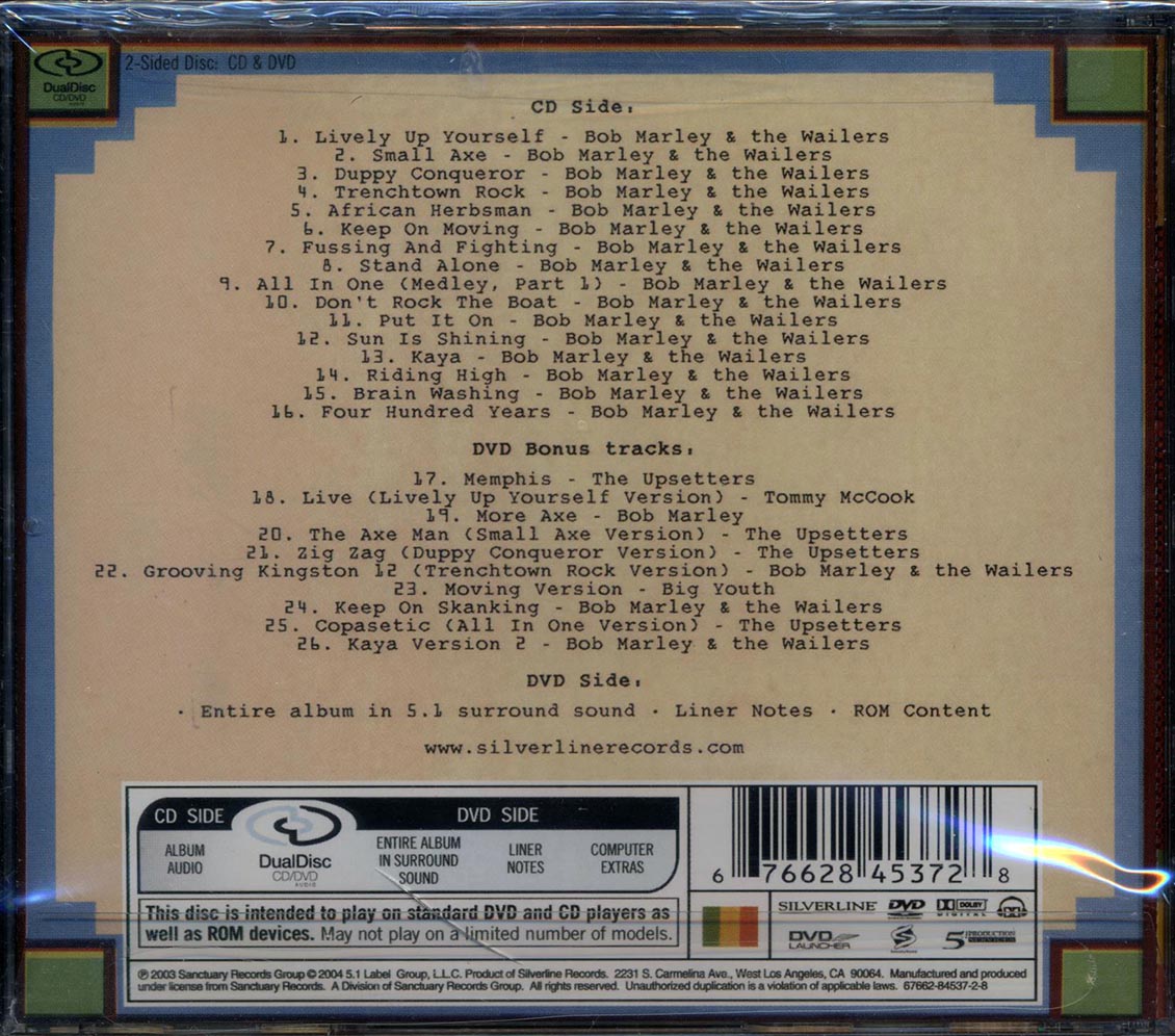 Bob Marley - African Herbsman (CD/DVD dualdisc)