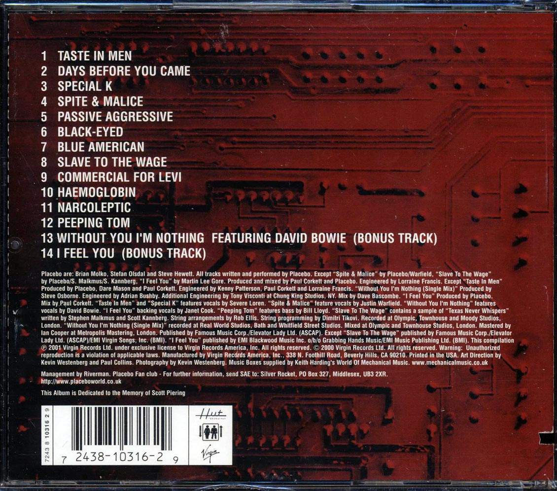 Placebo - Black Market Music (marked/ltd stock)