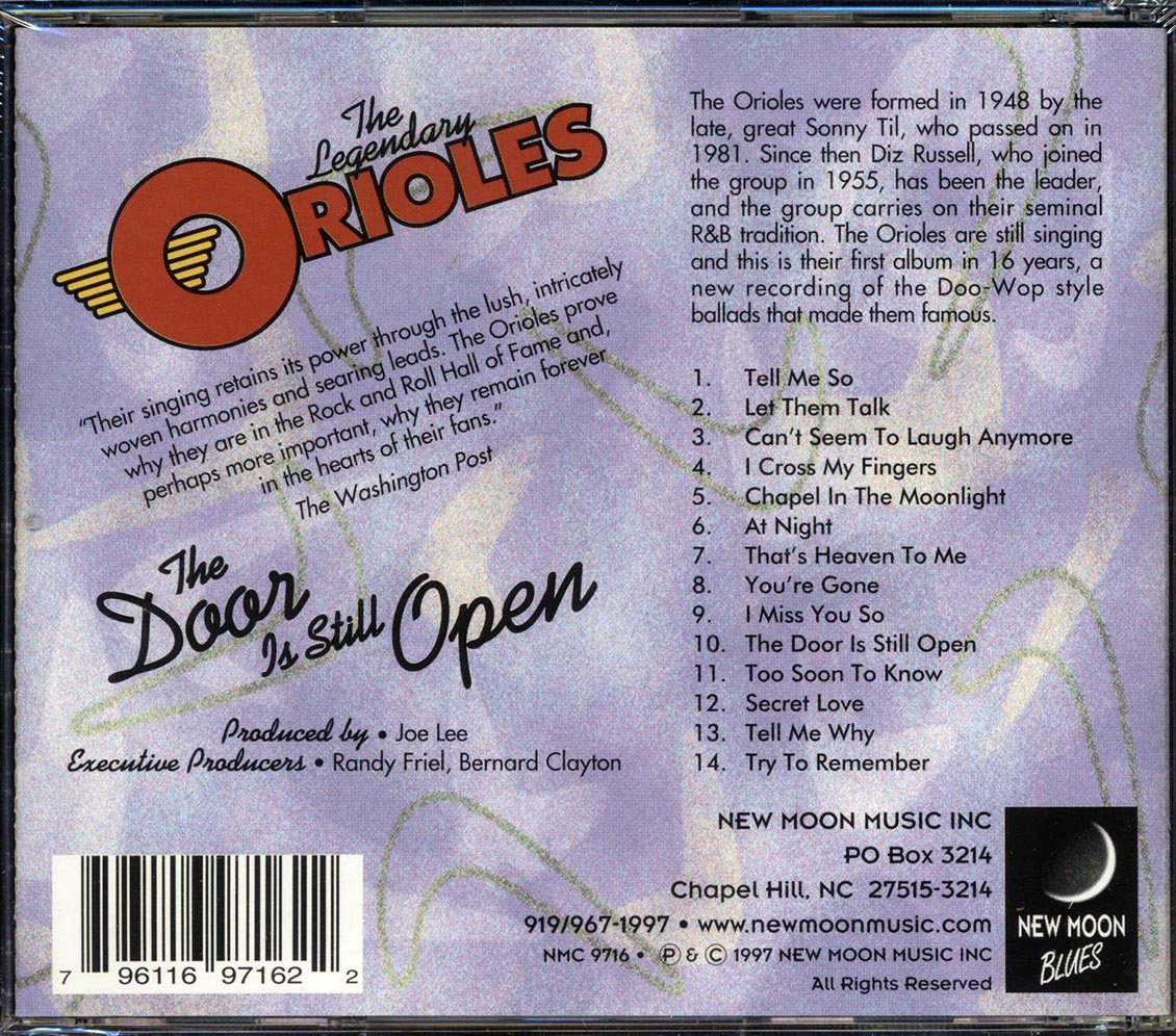 The Orioles - The Door Is Still Open