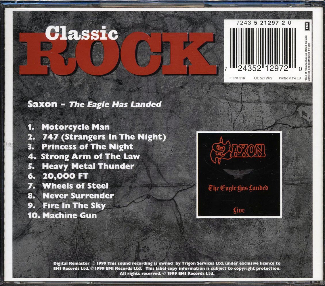 Saxon - The Eagle Has Landed: Live