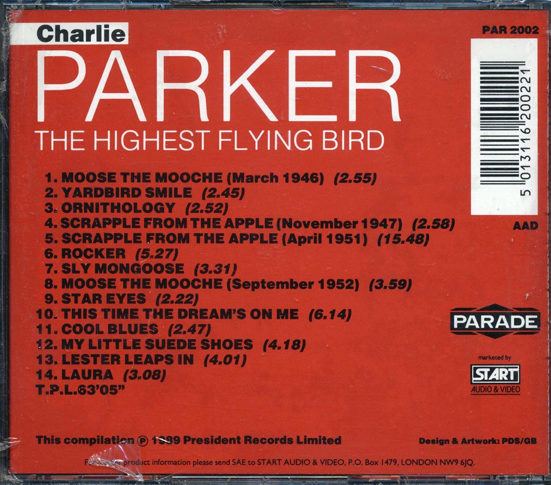 Charlie Parker - The Highest Flying Bird