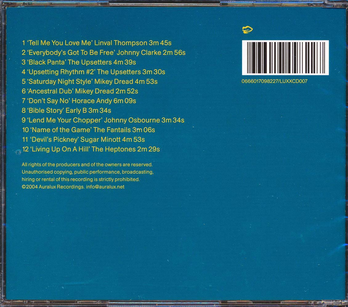Linval Thompson, Horace Andy, Johnny Clarke, Etc. - Auralux Reggae Showcase