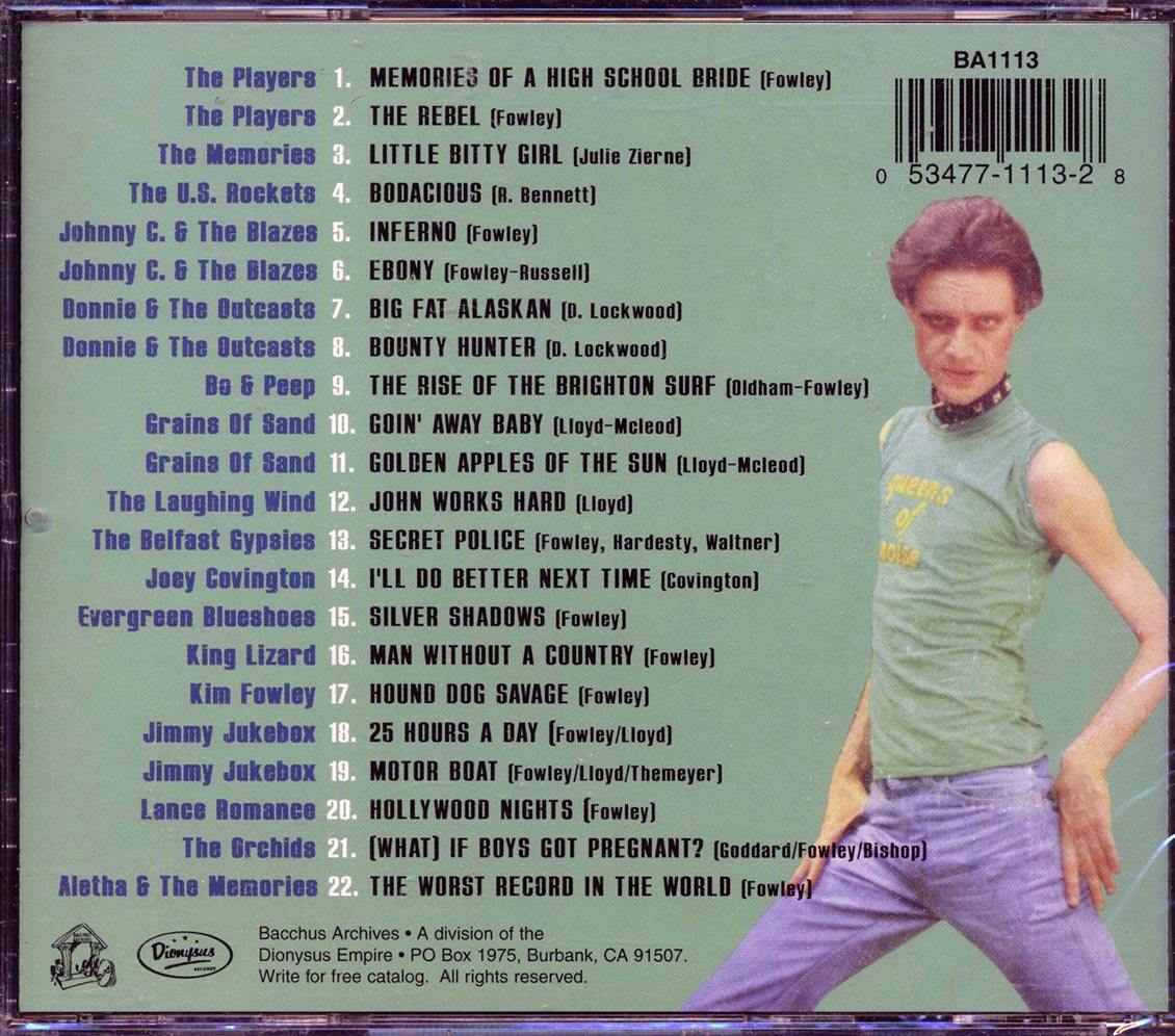 Kim Fowley - Outlaw Superman: Pure Genius From Ultra-Rare Singles '62-'77 (22 tracks)