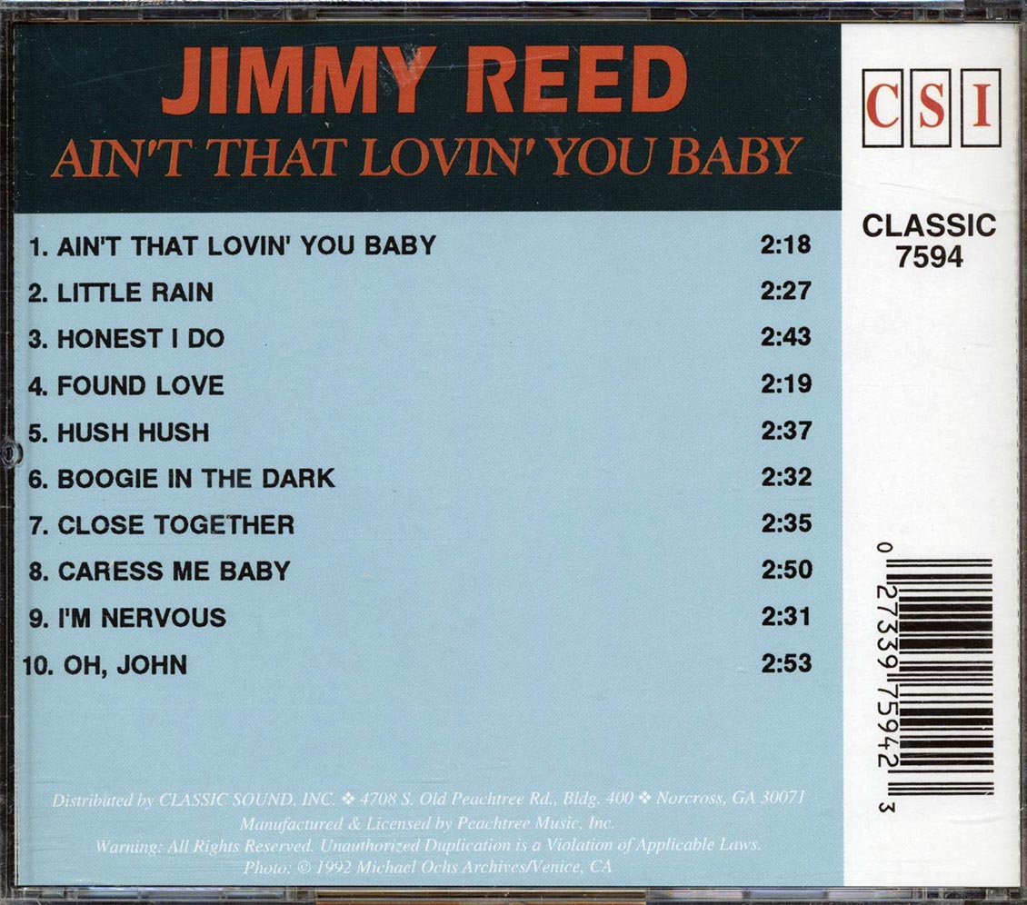 Jimmy Reed - Ain't That Lovin' You Baby