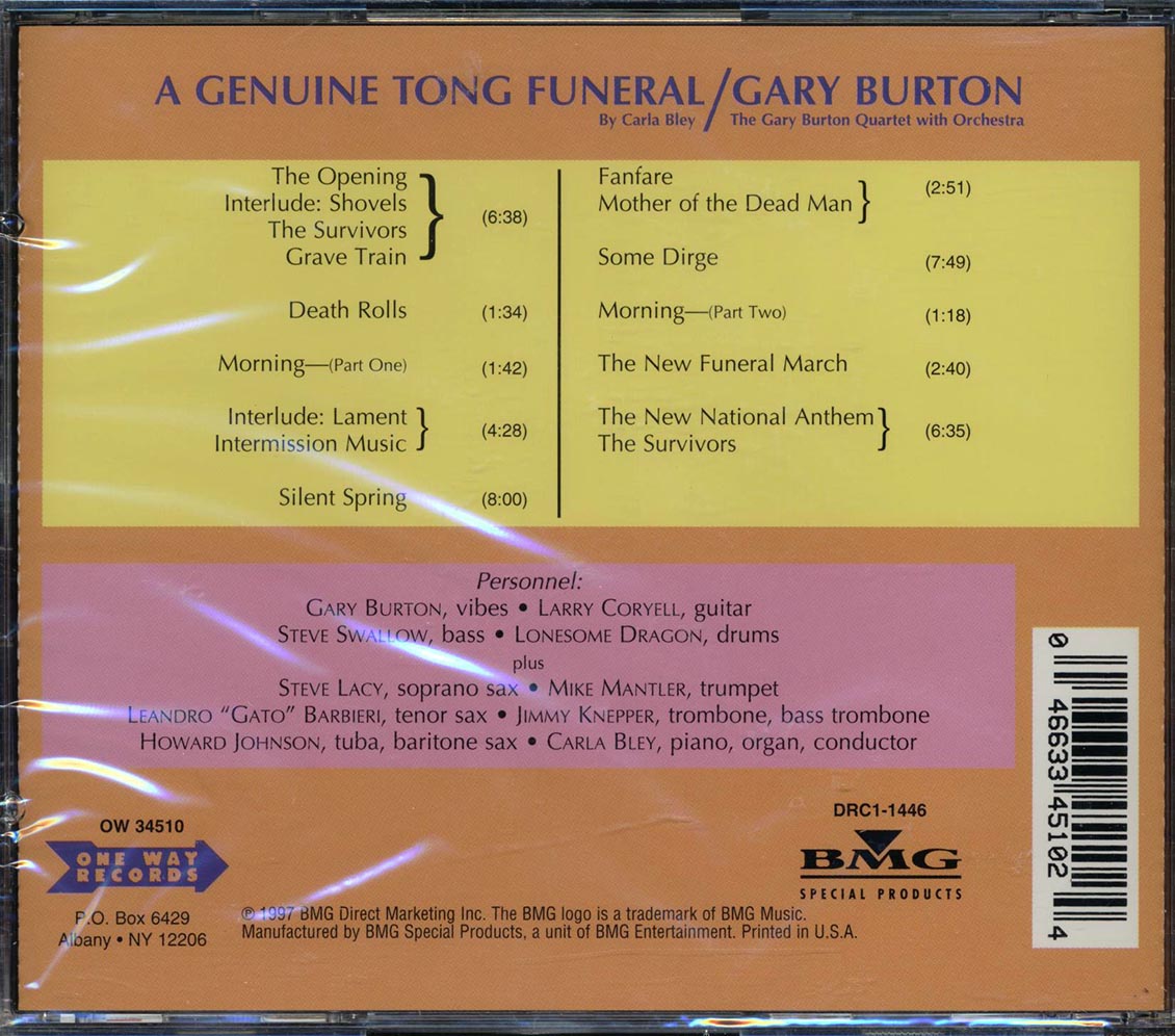 Gary Burton Quartet - A Genuine Tong Funeral