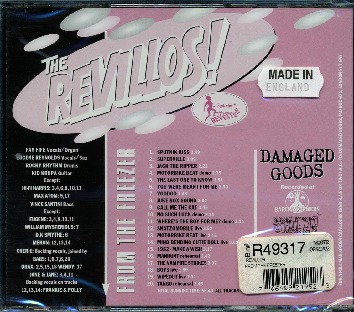 The Revillos - From The Freezer