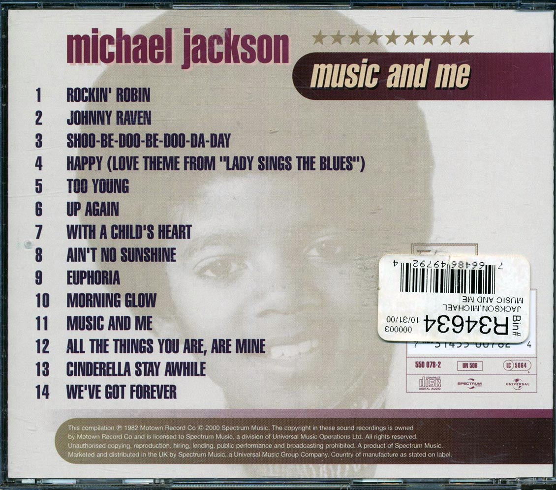 Michael Jackson - Music And Me