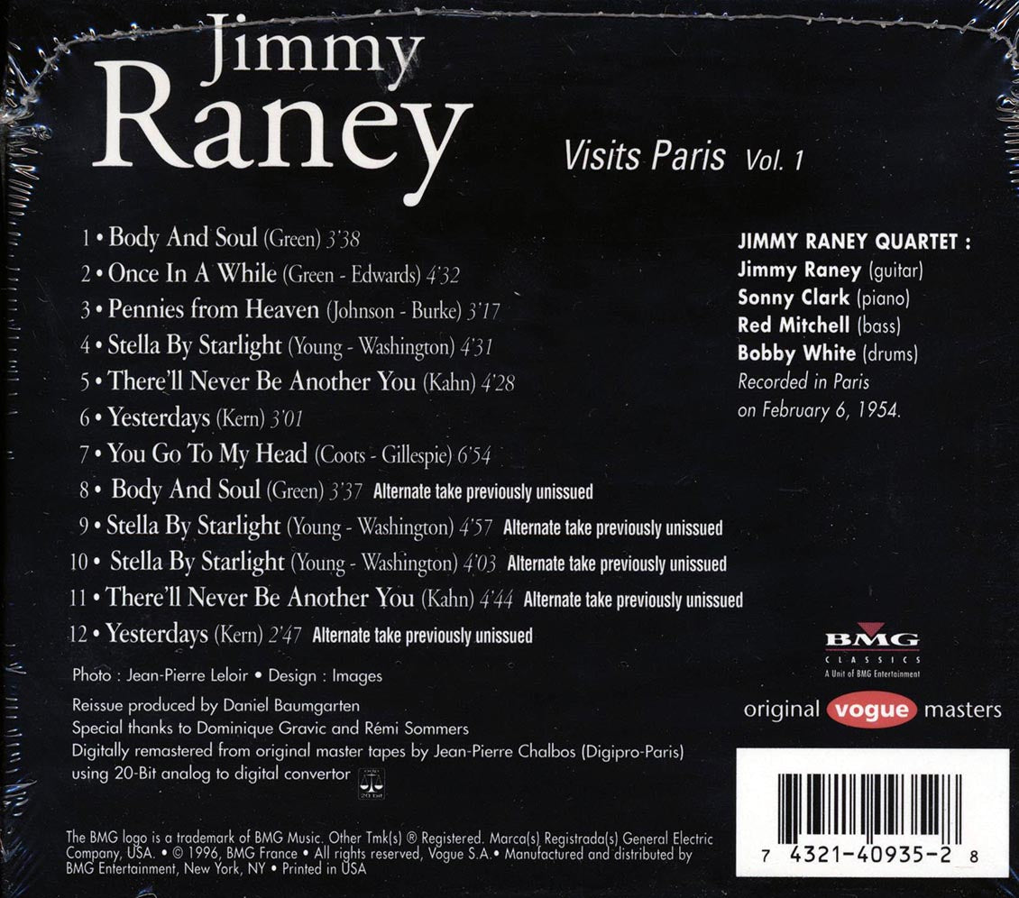 Jimmy Raney - Visits Paris Volume 1
